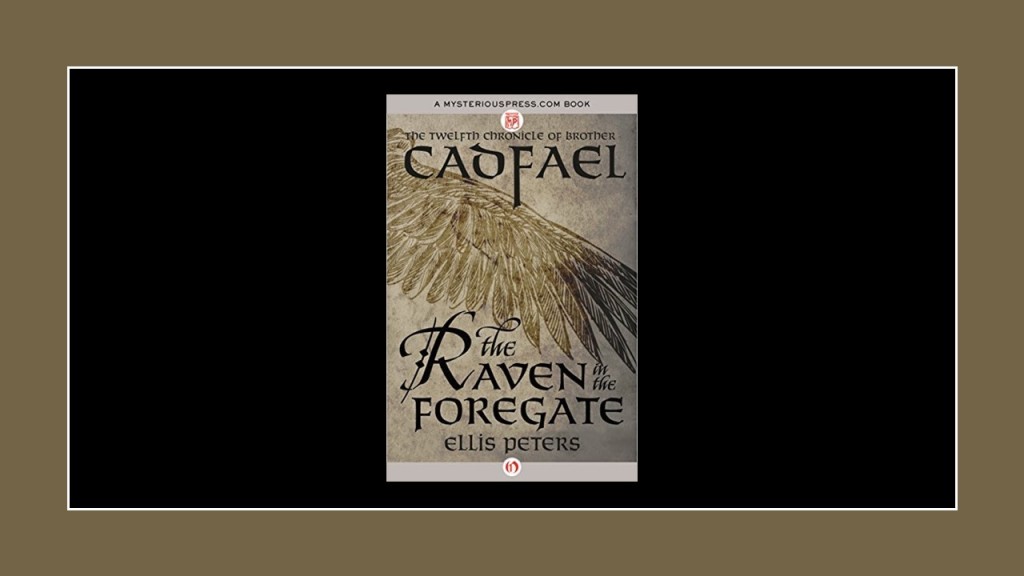 Cover image of "The Raven in the Foregate" # 12 in the Chronicles of Brother Cadfael by Ellis Peters